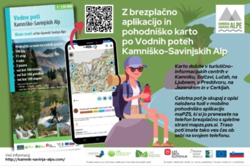 Vodne poti v Kamniško-Savinjskih Alpah