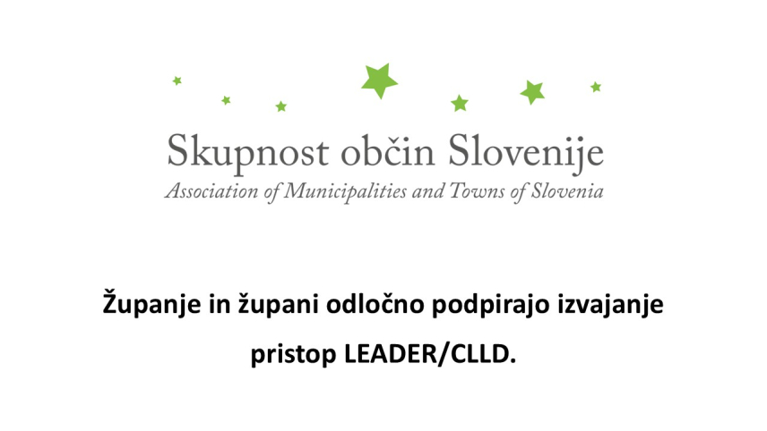 SOS - nujnost iskanja bolj pravičnih, izvedljivih in dolgoročno vzdržnih rešitev za delovanje lokalnih skupnosti