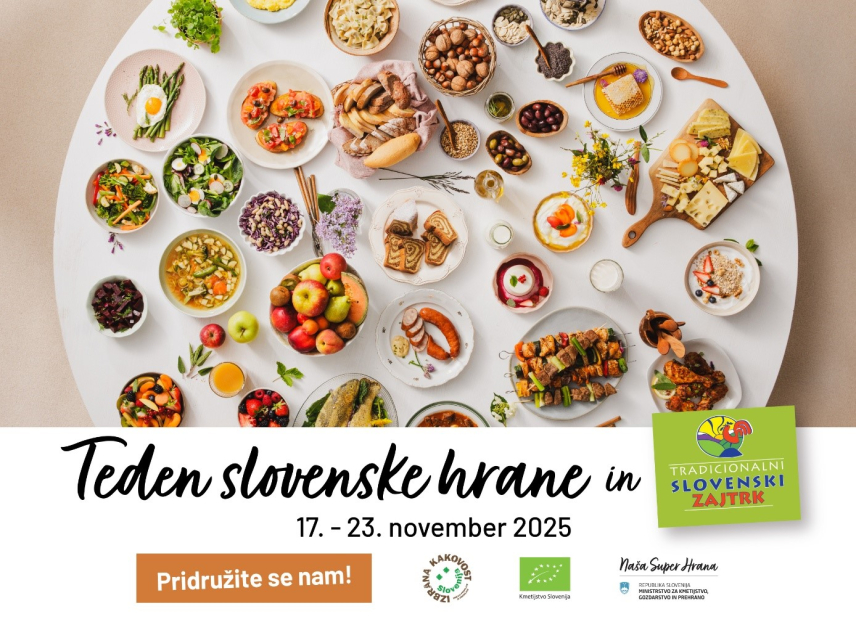 Teden slovenske hrane, 17. – 23. 11. 2025