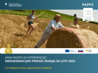 Objavljen Javni razpis za medgeneracijski prenos znanja za leto 2024
