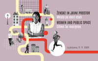 Mednarodna konferenca Ženske in javni prostor: Mesta po meri vseh,  11. 11. 2025
